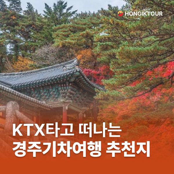 경주기차여행 추천, KTX로 떠나는 경주패키지여행 3종!
