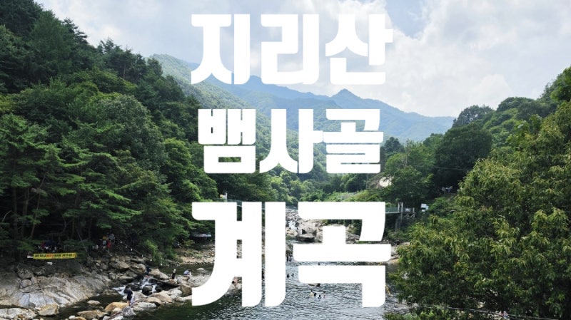 남원 지리산 계곡 물놀이 폭포가든산장｜스노클링 첫 도전 & 함양 지안재