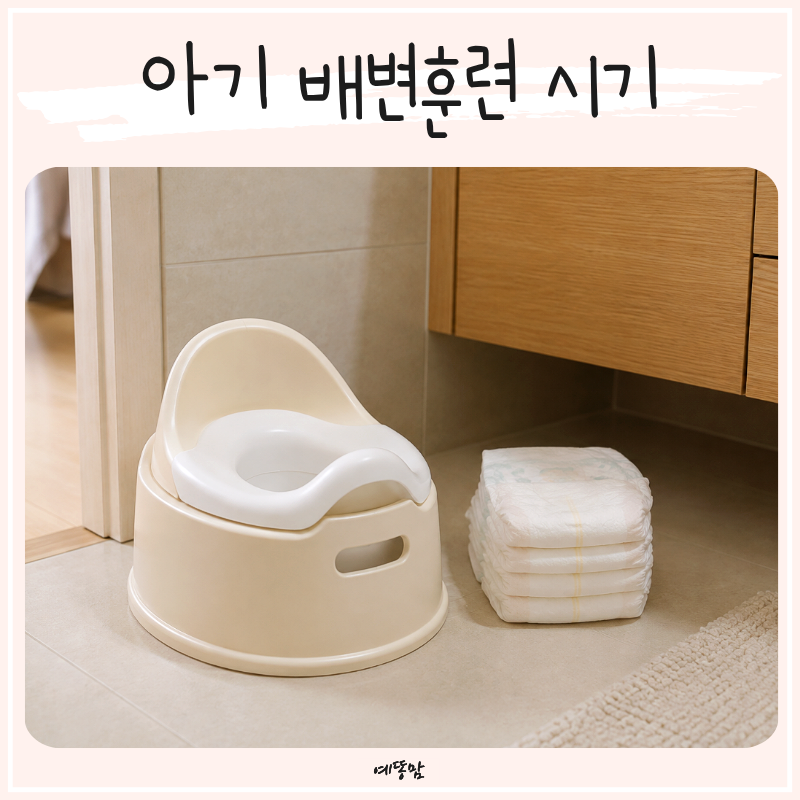아기 배변훈련 시기 언제부터? 유아배변팬티로 시작하는 팁
