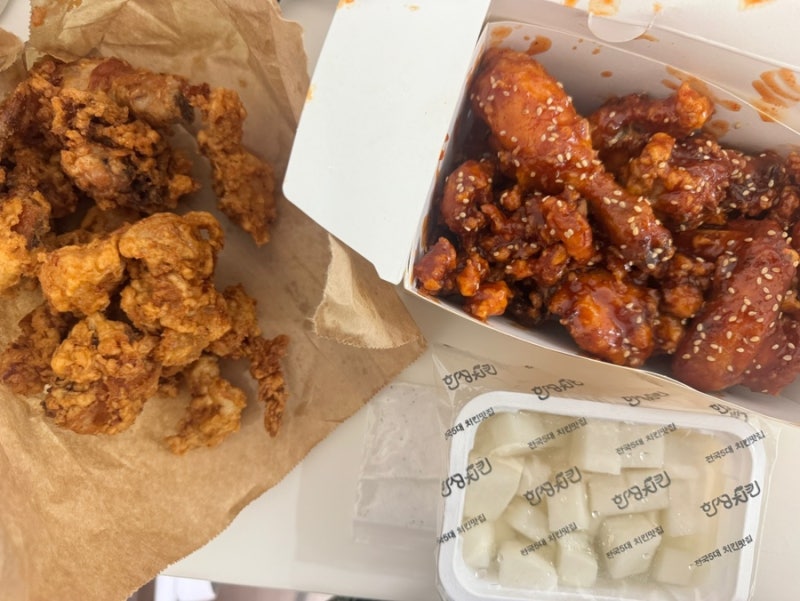 전국 5대 치킨집 김포 양촌 한성치킨 포장방법