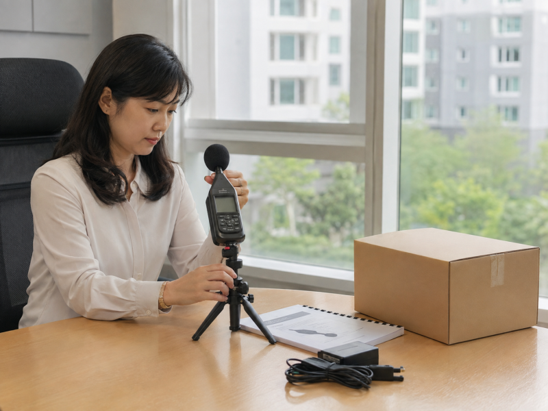 층간소음 측정기 무료대여｜입주민은 직접 신청할 수 없습니다