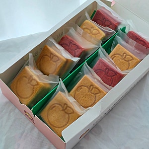 예산시장 디저트 예산사과샌드 맛도 다양, 예쁜 포장으로 선물용으로 추천