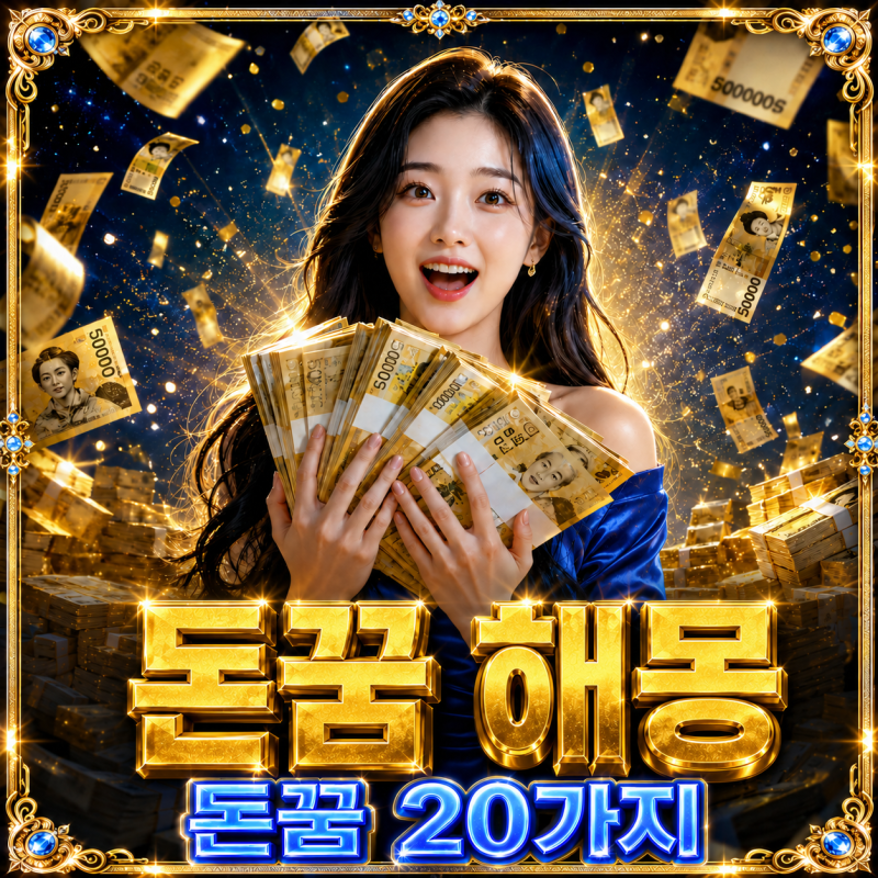 돈꿈 해몽 총정리 돈을 줍는 꿈·돈 받는 꿈 돈다발·지폐·동전 꿈 돈을 잃어버리는 꿈 돈벼....