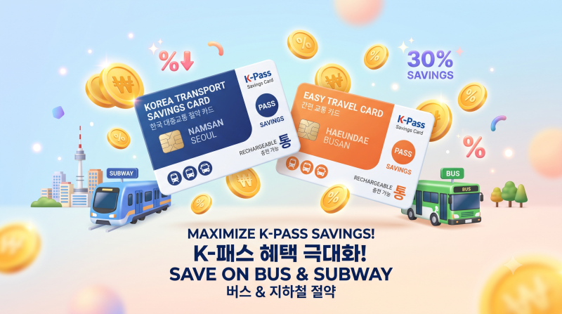 "이거 모르면 월급 20만 원 그냥 증발?" 2026 청년들이 난리 난 '교통비 환급 끝판왕' K-패스 vs ....