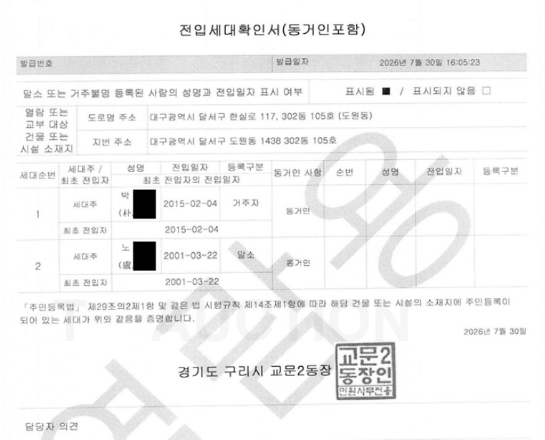 대구 달서구 2억 아파트가 1억4천만원대? 대곡사계절타운 경매 2026타경33 사진 10