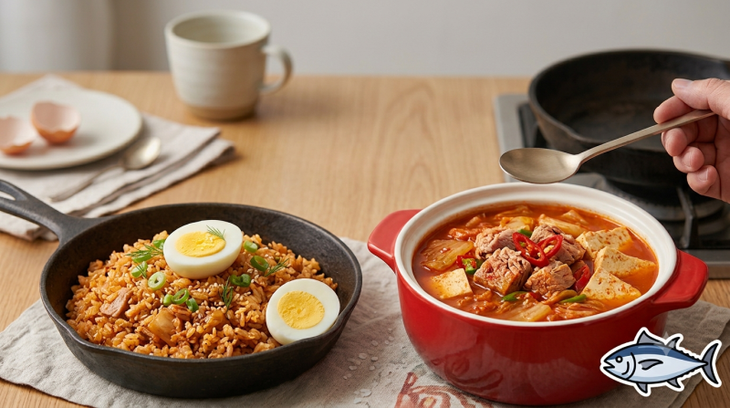 참치캔 기름 버리시나요? 참치기름 성분부터 나트륨, 찌개 볶음밥 활용법 총정리