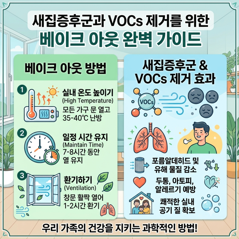 [신축아파트 입주 전 필독] 무작정 들어가면 손해! 베이크아웃 방법과 꿀팁