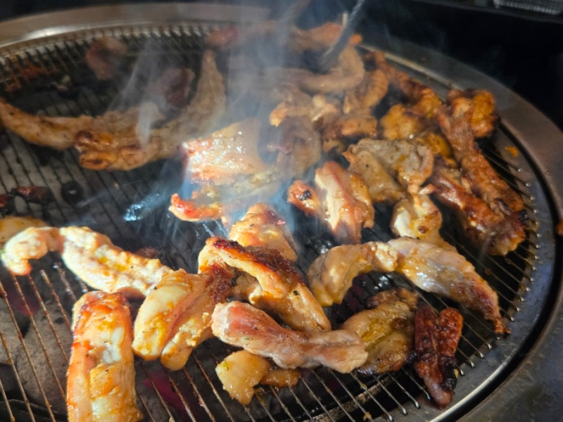 진주맛집 하대동맛집 인생 숲불구이, 닭갈비 무한리필로 즐기는 가성비 맛집