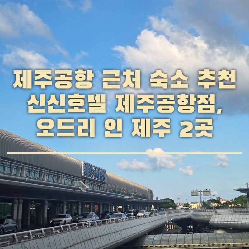 제주공항 숙소 추천 신신호텔 제주공항점, 오드리인제주 후기