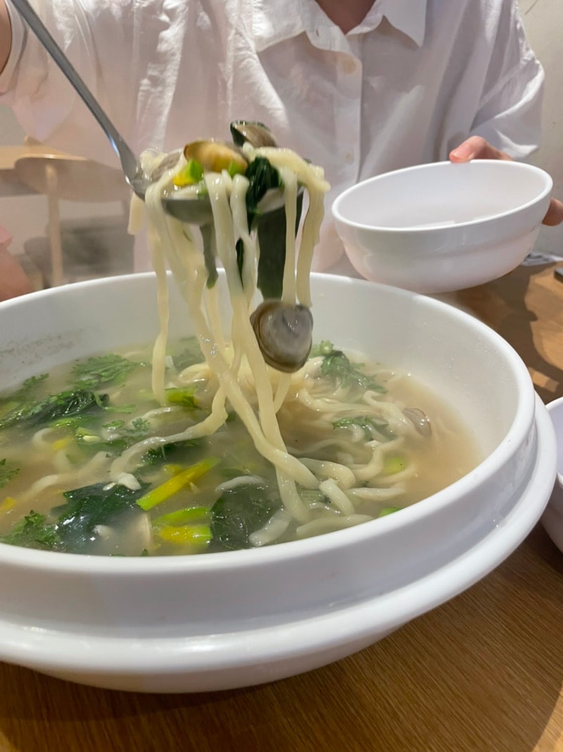 [대구/범어동]수성구 칼국수 맛집 조조칼국수 본점, 동죽칼국수 역시 맛있어요