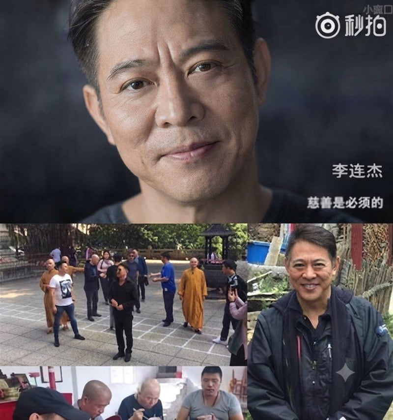 사망했다던,이연걸 63세 흑발 뿔테안경 변신 근황 투병 끝 건강 ,눈 튀어나온 모습 충격 받아.....