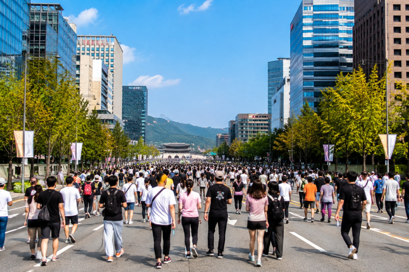 차 다니던 서울 도심을 걸어본다｜9월 20일 DDP에서 광화문까지