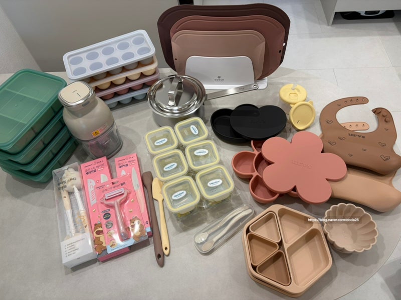 초기 이유식 준비물(큐브 이유식) 어떤 제품을 몇 개 사야 할까? 함께 준비해요