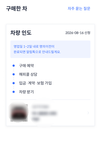 중고차 사기_헤이딜러 내차사기 후기(카바조 1만 원 할인 링크)