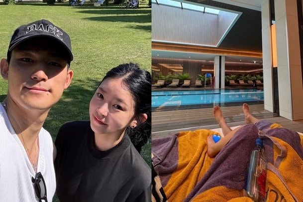 티아라 소연, 남편 조유민과 한국 호캉스 즐기며 부부 금슬 과시