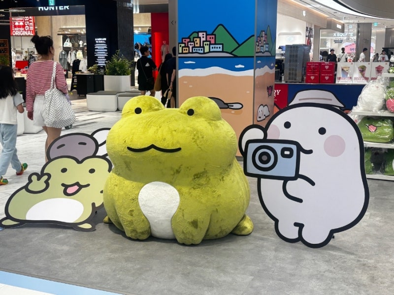 [부산 센텀시티 팝업] 익꽁깽(익명이,깨꾹이)여름여행 팝업스토어 다녀왔어요