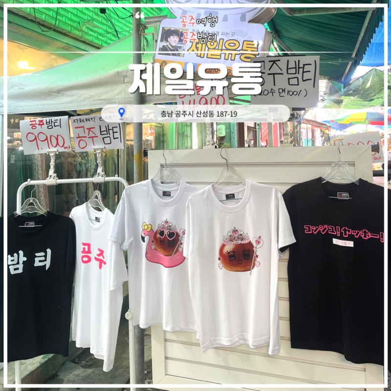 공주 제일유통 밤티 사이즈 위치 주차 금액