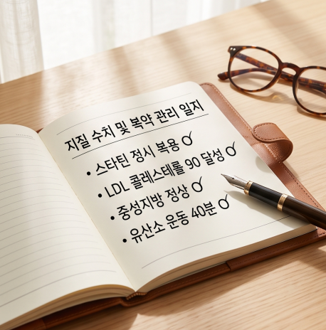 나쁜 콜레스테롤(LDL) 낮추는 고지혈증약 종류 비교와 올바른 복용 시간대 총정리