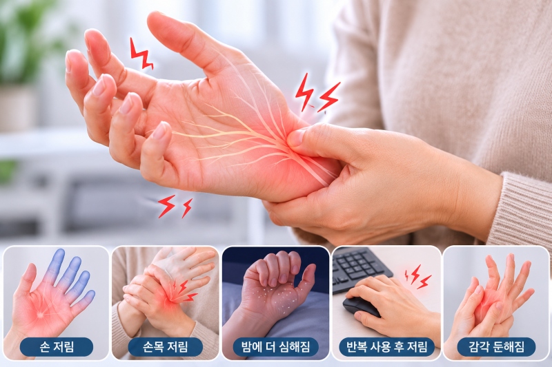 손발이 저릴 때, 신경과와 정형외과 어디로 가야 할까