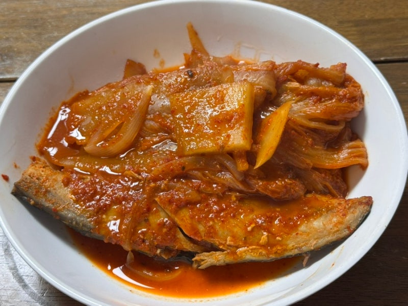 고등어 김치찜 만드는 법 레시피 묵은지 요리 조림