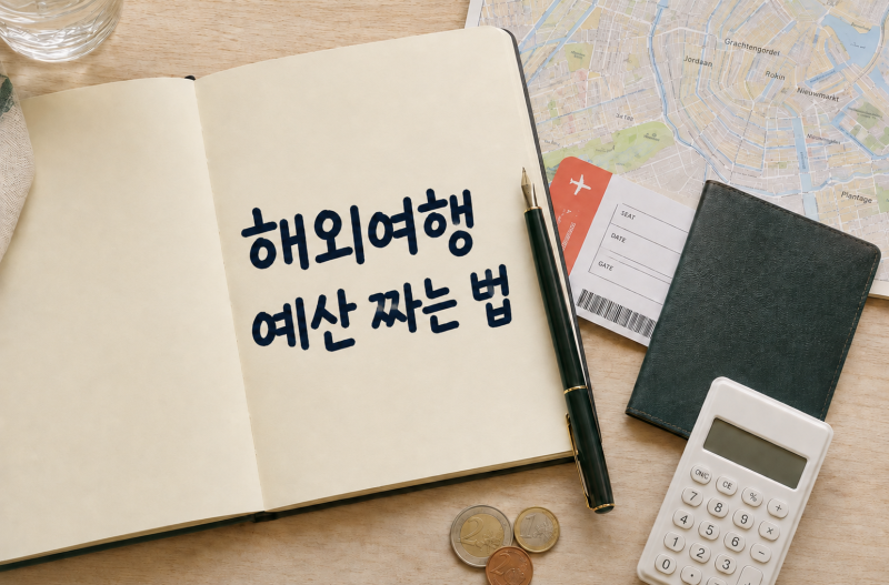 해외여행 예산 짜는 법｜항공권·숙박·식비·교통비까지 한 번에 계산하기 (+무료 엑셀)