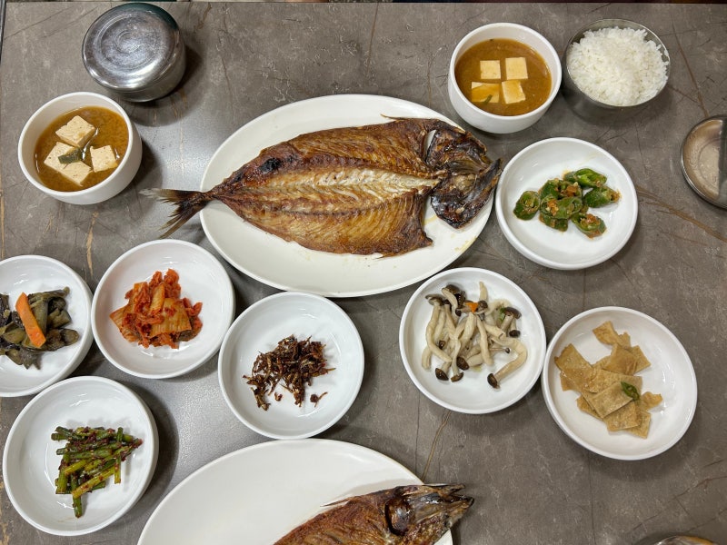 로컬들만 아는 안동 맛집 추천! 간고등어 구매도 가능하고 먹을 수도 있는 일직식당 직영점 ....