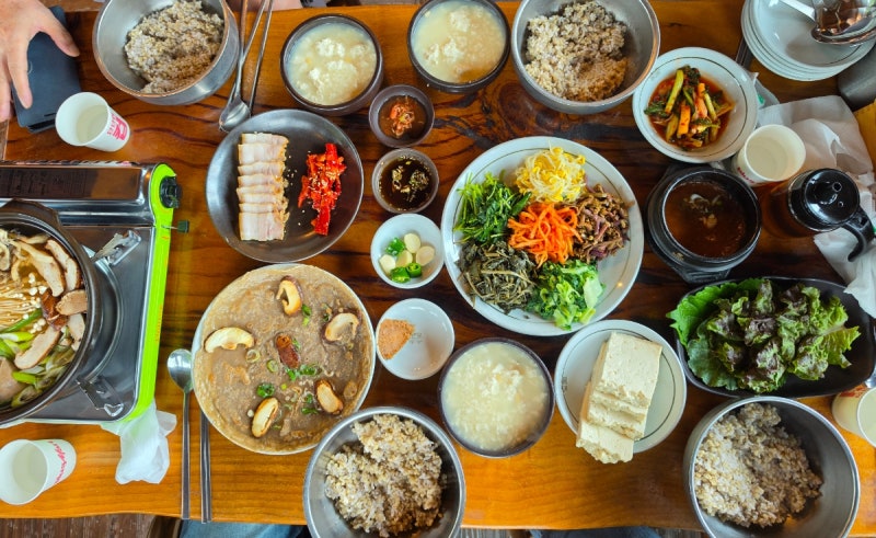 [가평] 잣 두부 맛집 송원｜아침 고요수목원 근처 정식 메뉴·가격 후기