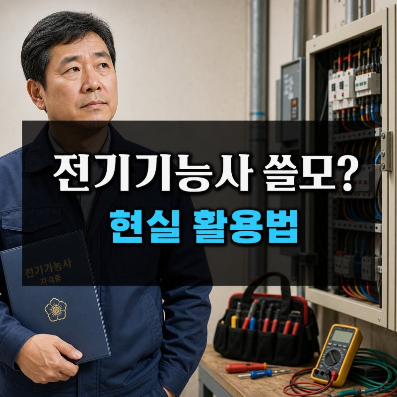 전기기능사 따도 쓸모없다? 취업 현실 팩트체크