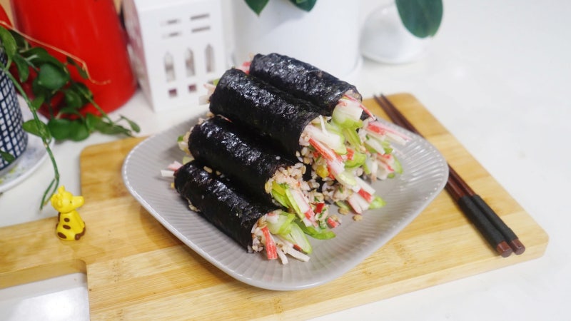 참치 오이 이렇게 드시면 5kg 쑥 빠져요! 다이어트 김밥 오이 참치 김밥 맛있게 싸는 법 간단....