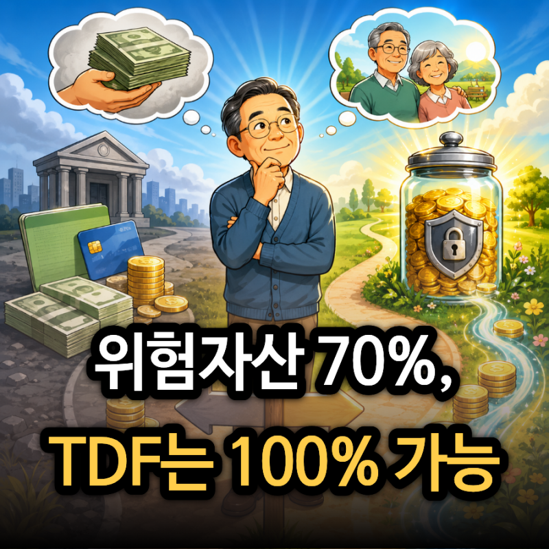 퇴직금 IRP에 들어왔는데 그냥 예금에 두면 될까, 운용 상품 4가지와 선택 기준