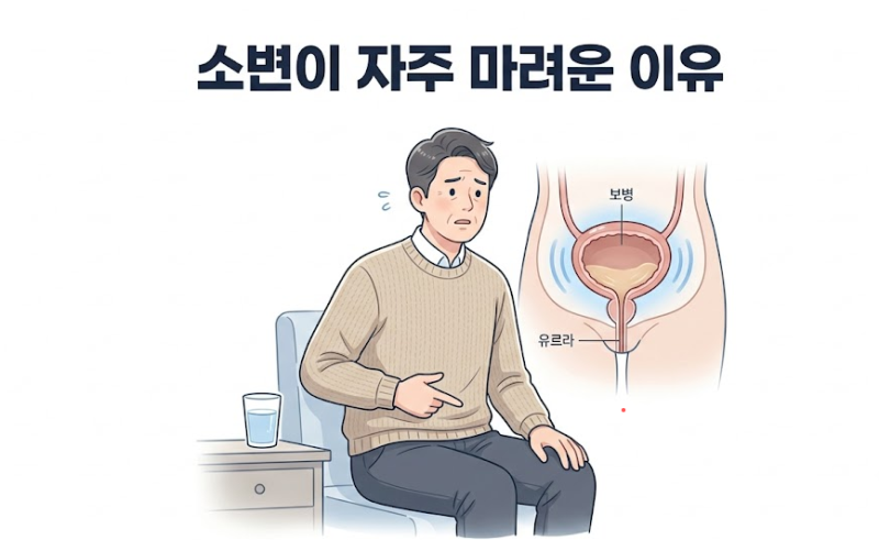소변이 자주 마려운 이유