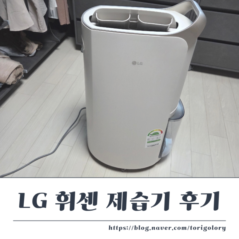 LG 휘센 제습기 20L DQ205PEGA 소음 전기세 추천대상