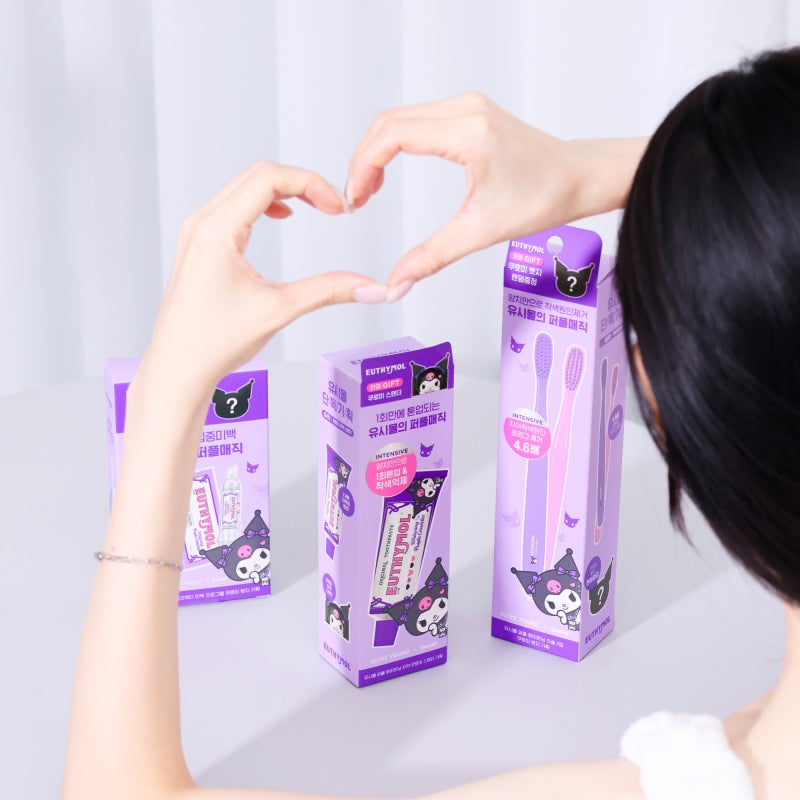 올리브영X산리오 유시몰 미백치약 3종 써본 후기