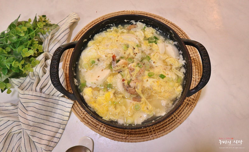 순두부 계란탕 만들기 맑은 순두부국 새우 순두부탕 순두부 요리
