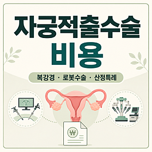 2026 자궁적출수술 비용 총정리｜복강경·로봇수술·입원비·산정특례