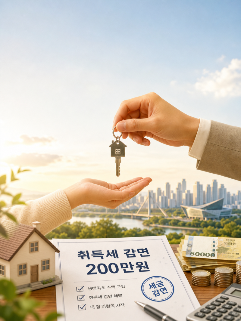 세종 생애최초 취득세 감면 총정리, 조건·한도·신청법 200만원