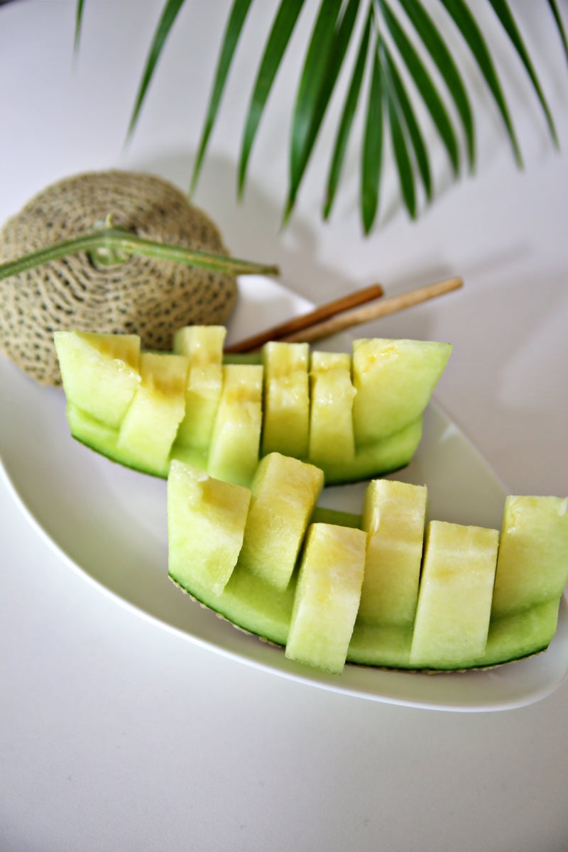 잘 익은 메론 이렇게 자르면 더 맛있어요! 메론 자르는법부터 메론후숙까지
