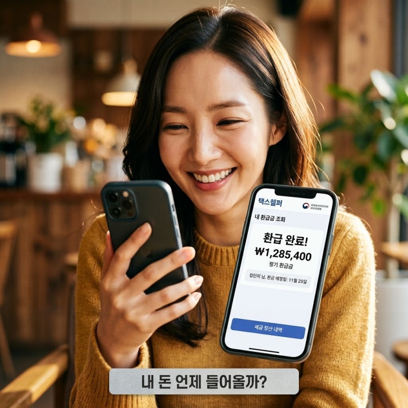 연말정산 환급금 조회 2026년 내 돈, 언제? 홈택스/손택스 최신 경로