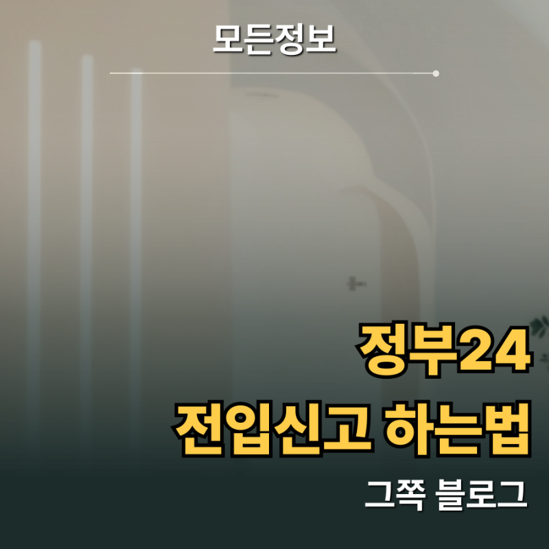 정부24 전입신고 하는법 단계별 절차와 세대주 동의 준비사항