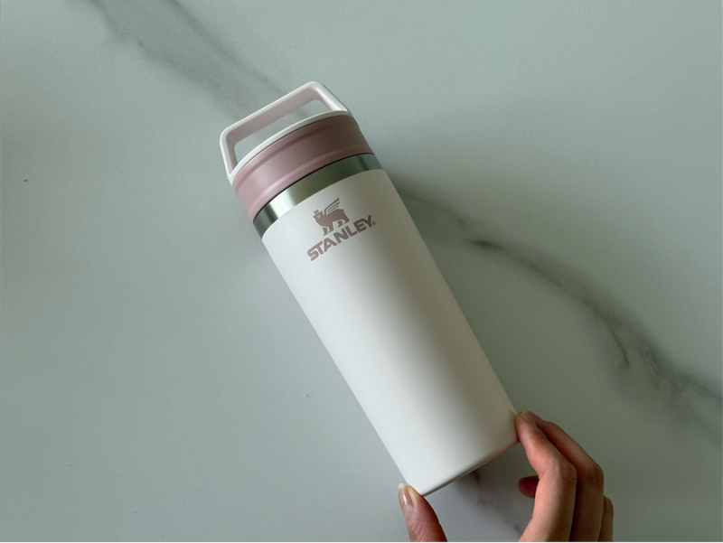 스탠리 카페 투고 473ml 로즈쿼츠 실사용 후기 ! 완전 밀폐 텀블러로 추천해요