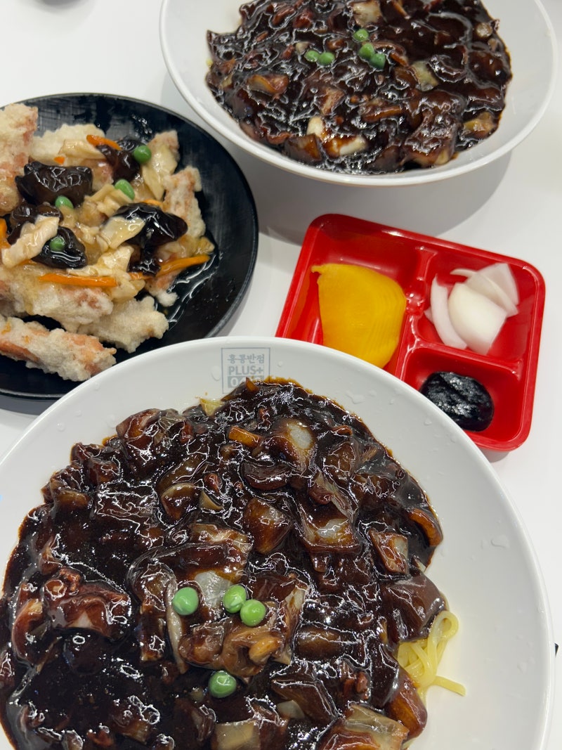 순천 연향동 맛집 홍콩반점 짜장면 탕수육 후기