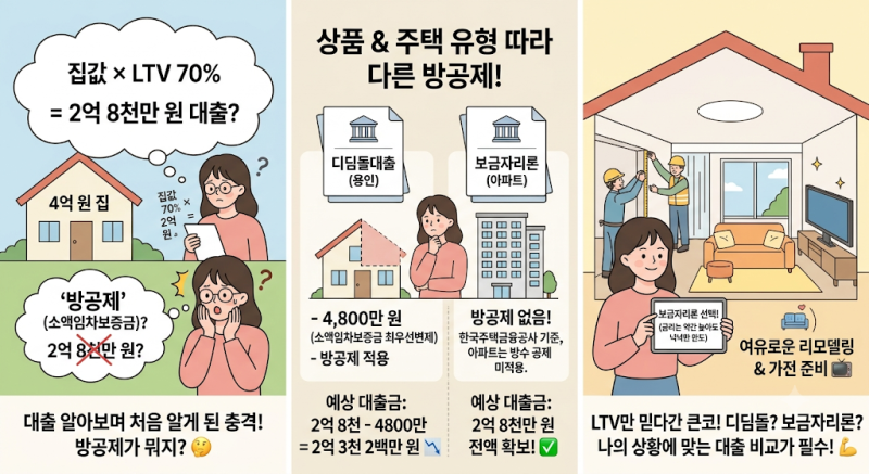 (내집 마련하기 부록1)디딤돌은 빠지고 보금자리론은 안 빠졌다? 내가 집 사면서 처음 알게 ....
