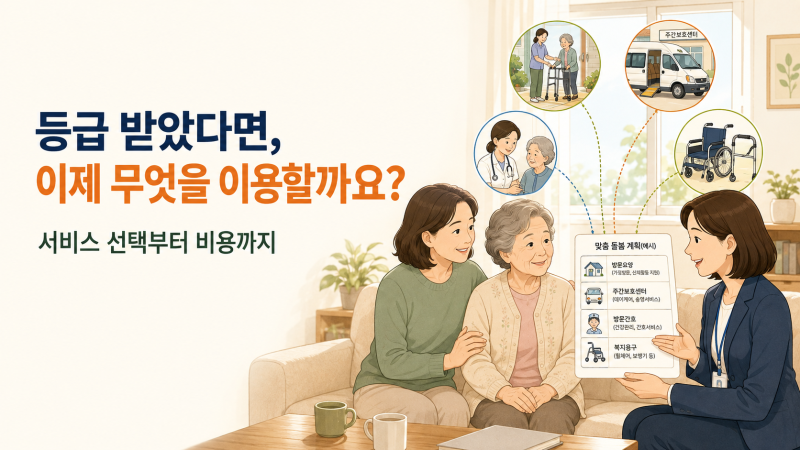 2026 장기요양등급별 혜택과 비용｜방문요양·주야간보호·요양원 고르는 법
