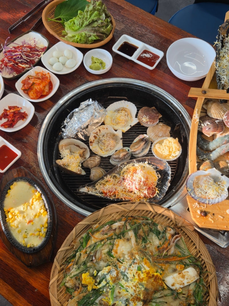 을왕리 조개구이 영종수산 을왕본점 커플세트 후기 메뉴추천 , 주차 가족 외식 꿀팁, 을왕리 ....