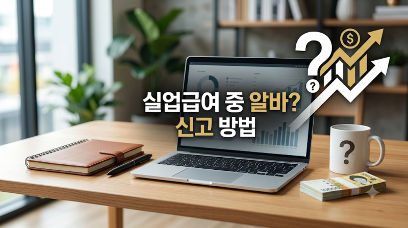 실업급여 받으면서 단기 알바 해도 될까? 부정수급 안 되는 신고 방법