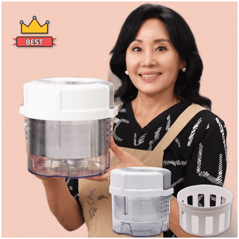 오이짤순이로 간편하게 채소 탈수하자