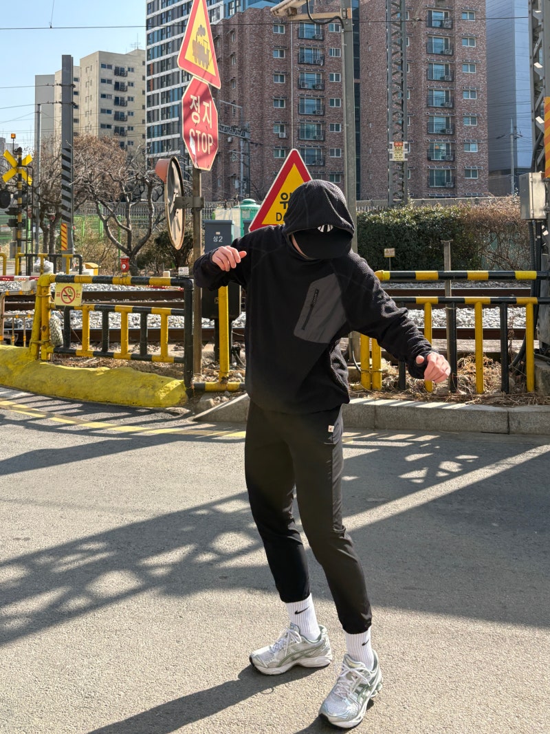 찬 바람 불 때 완전 필수! dnL 와플 후드 바라클라바 6개월 써보니
