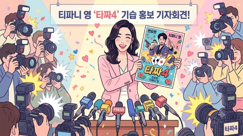 소녀시대 티파니 영, 가짜 기자회견 중 남편 변요한 차기작 '타짜4' 기습 홍보한 진짜 이유는?