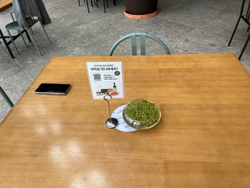 상하농원 파머스글램핑 파머스테이블 조식 메뉴
