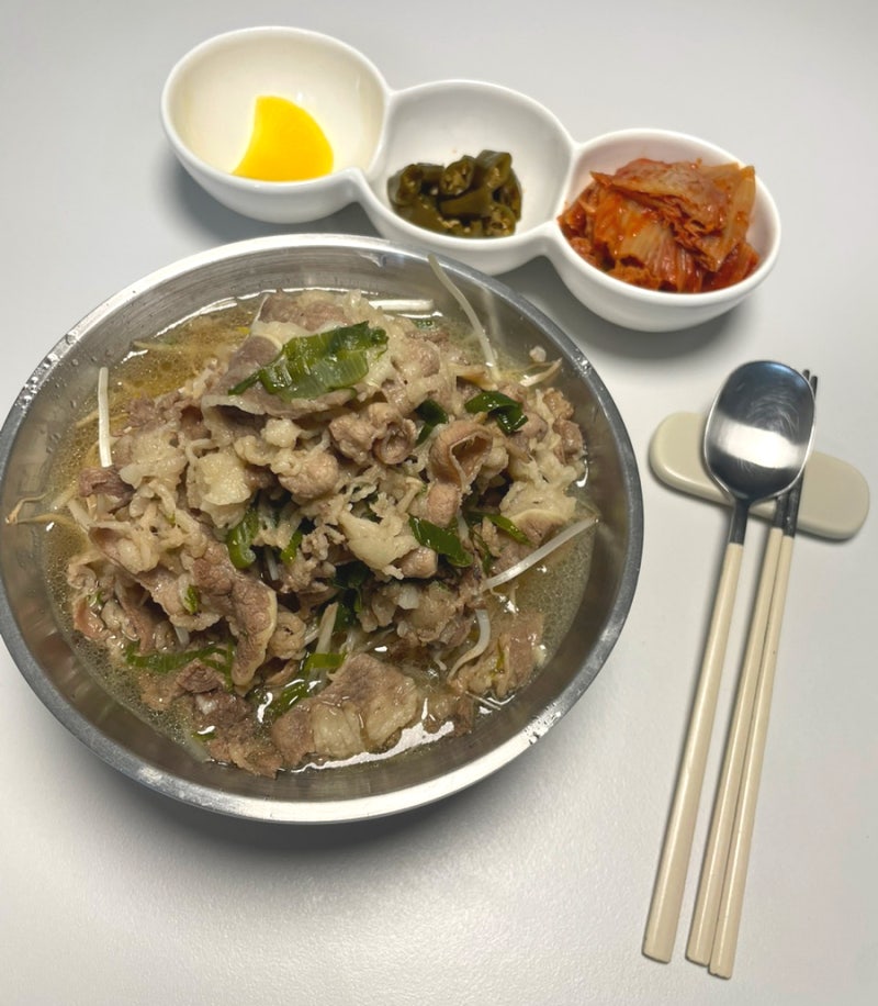 우삼겹 갈비탕 레시피 정호영 셰프 레시피로 초간단 갈비탕 만들기 우삼겹 요리로 추천